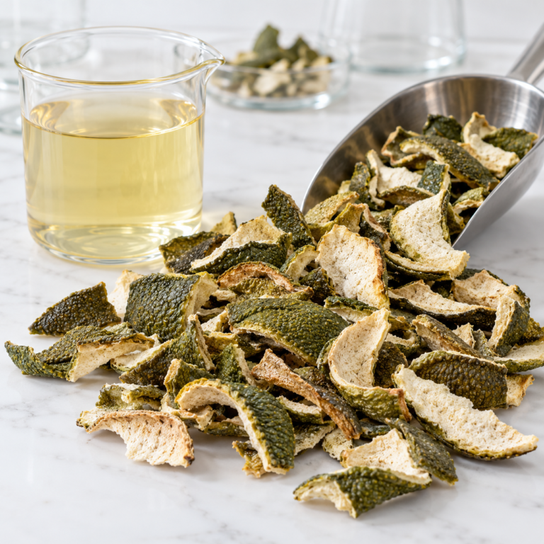 Dried Green Orange Peel Infusion, Green Orange Peel from Senegal
